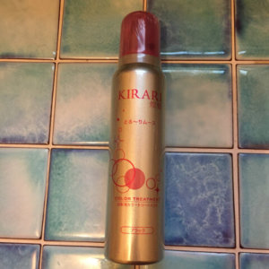 「キラリ カラートリートメントムース（とろ～りムース）」