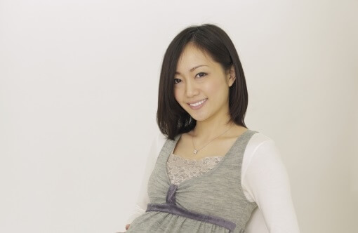 ミディアムヘアの女性