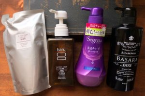 おすすめのエイジングケアシャンプー４つ