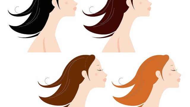 髪色の異なる女性達